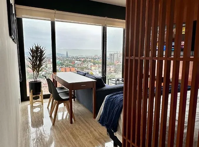 Loft Con Increible Vista Zona Polanco Condesa - Gym Y Business Center *